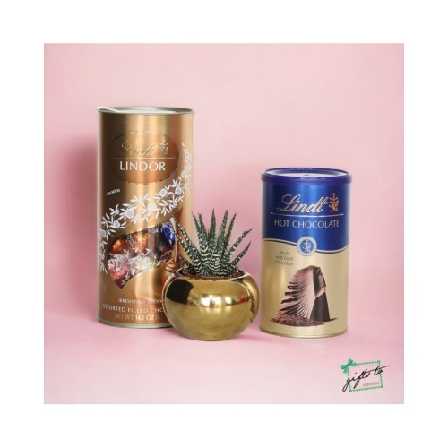Lindt Hot Chocolate YOU & ME Gift Box