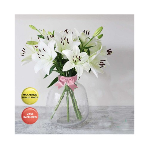 Lily Vased Bouquet