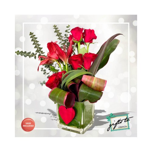 Love Siren Square Vase