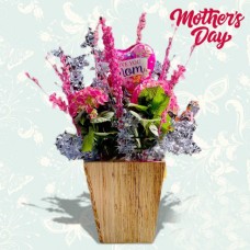 Hydrangea Wooden Flower Box