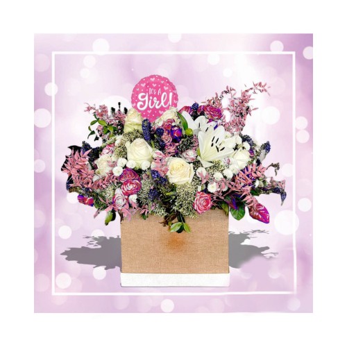 It's a Girl Flower Arrangement