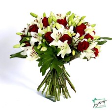 Lillies & Roses Bouquet
