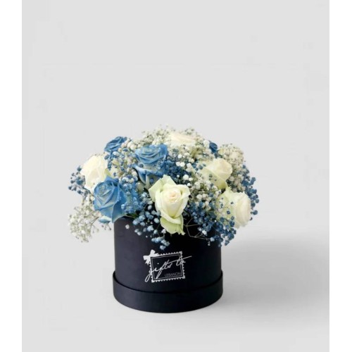 Blue Harmony Roses Box