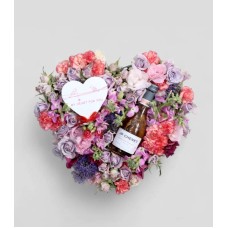 My Heart for You Floral Heart