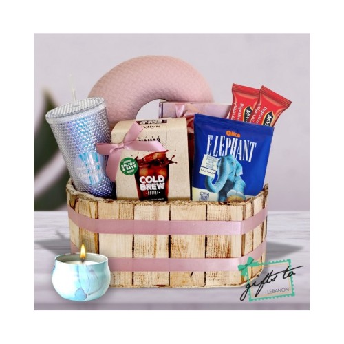 Cold Brew Tumbler Gift Basket