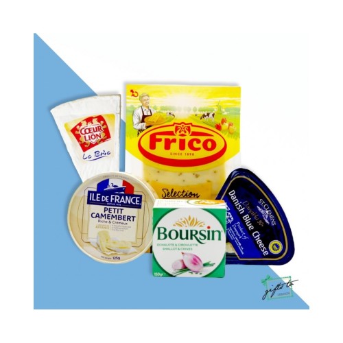 Cheese and Wine Classic Gift Basket