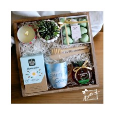 Get Well Soon Honey and Tea Gift Box