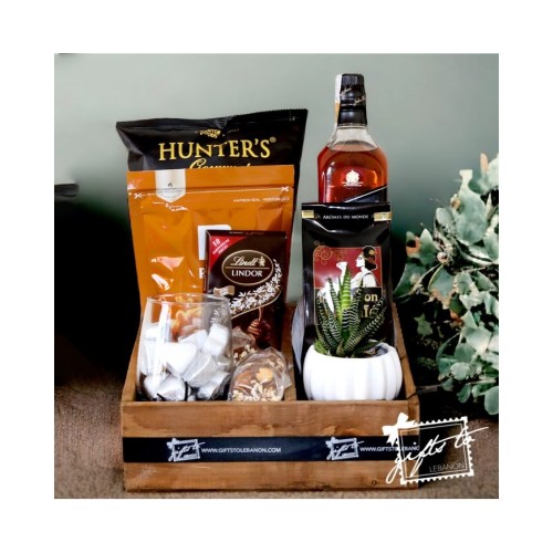 Black Label Gift Basket