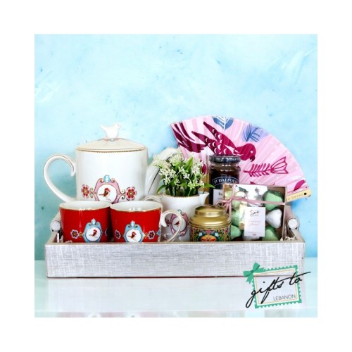 Porcelain Perfection Tea Tray Set