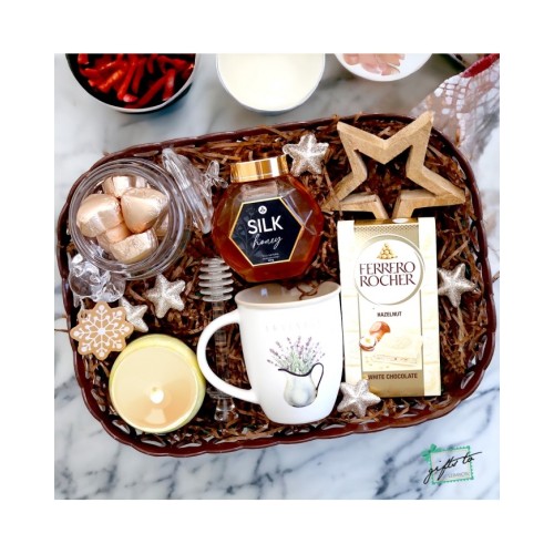 Sweet Golden Moments Gift Basket