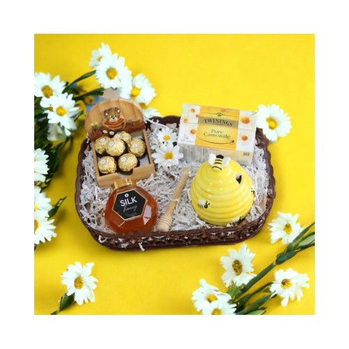 SILK Honey Gift Basket
