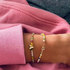 Customized 18K Gold Letter Choker Or Necklace