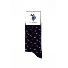 925 Sterling Silver Bracelet and US Polo Socks Gift Box for Men