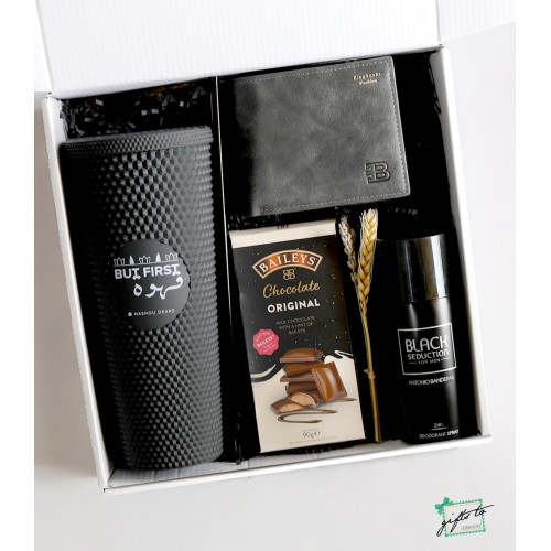 Black Brew Tumbler and Wallet Bundle