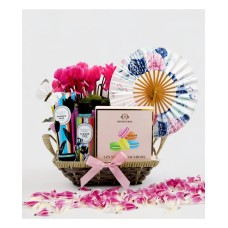 Flower Trip Blooming Gift Basket