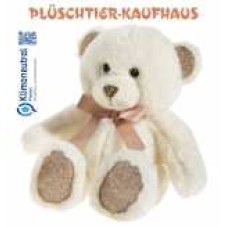 Teddy with rose bow and glitter effect