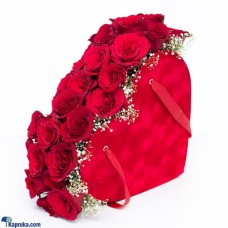 Heart Filled With Roses Flower Arrangement