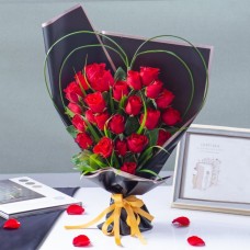 Romantic Lullaby Bouquet - 24 Red Roses
