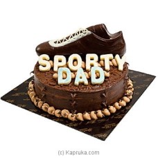 'SPORTY DAD' Father's Day Chocolate Gateau (GMC)