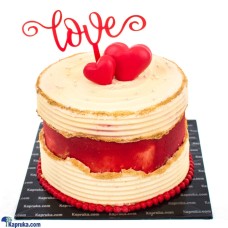 Together We Are Perfect Ribbon Cake