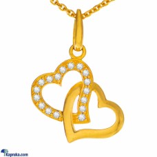 Arthur 22 Kt Gold Pendent With Zercones - Arthur Jewellery Shop