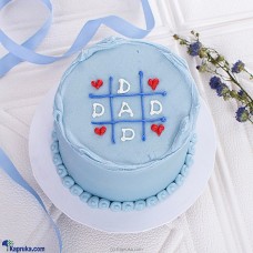 Dad's Blue Delight Bento Cake