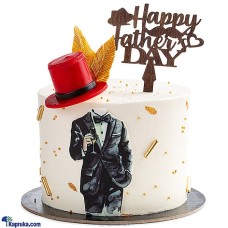 Father's Day Ribbon Cake