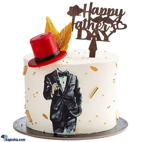 Father's Day Ribbon Cake