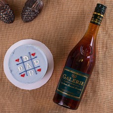 Happy Fathers Day Cake With Galerie