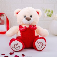 Crimson Teddy Bear - 12 Inches