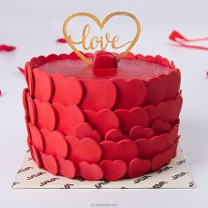 Valentine Red Velvet Eternal Love Cake