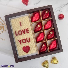 I Love You Slab With Caramel Lips 8 Pcs Sleeve Box