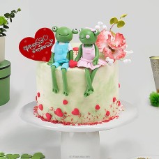 Adarei Gembo Valentine Special Ribbon Cake For Him