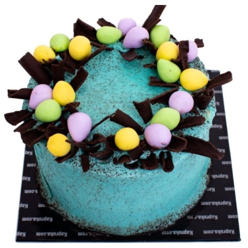 EASTER CORONET RIBBON CAKE