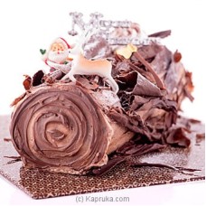 Chocolate Praline Yule Log(gmc)