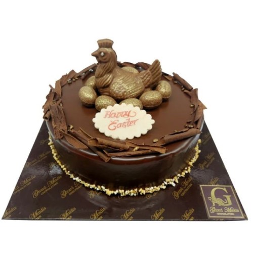 EASTER CHOCOLATE HEN CAKE (GMC)