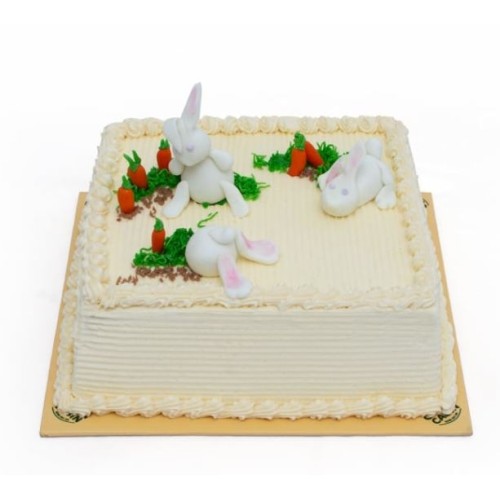 GREEN CABIN EASTER RIBBON CAKE