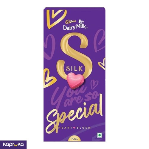 Cadbury Dairy Milk Silk Valentines Heart Blush 250g