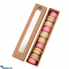 Java 10 Piece Macaroons Made With Almond Meal Sandwiched With Butter Cream - Birthday Anniversary Macaroon Box For Her