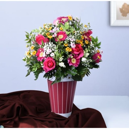 Marmalade Skies Flower Arrangement For Her , For Birthday, Anniversary,