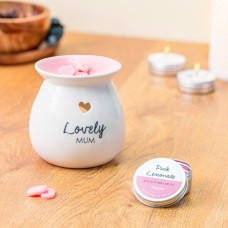 Lovely Mum Wax Melt Burner Gift Set