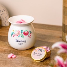 Blooming Lovely Wax Melt Burner Gift Set