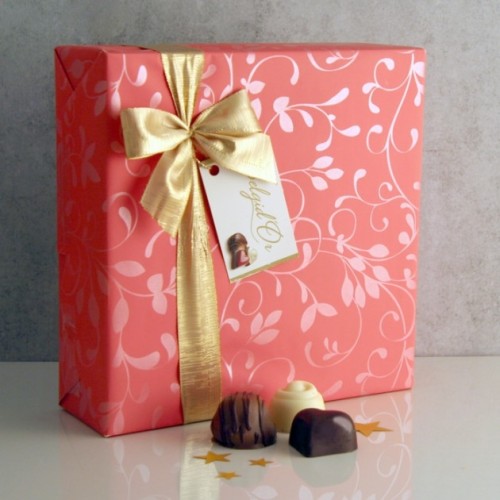 Gift Wrapped Chocolate Box - Large