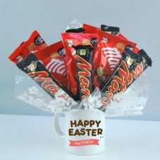 Personalised Happy Easter Mars Malteser Combo