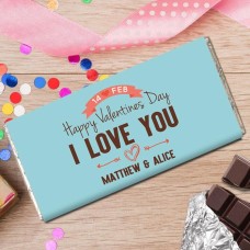 Personalised Chocolate Bar I Love You