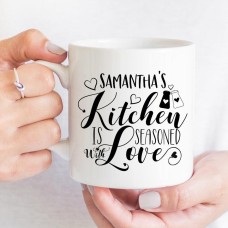 Personalised Seasoned With Love Mug
