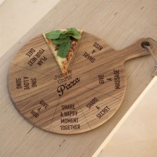 Romantic Pizza Slice Board