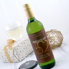 50th Wedding Anniversary Wine Gift