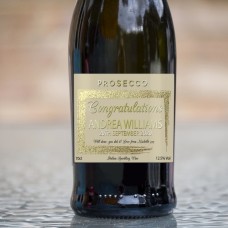 Personalised Congratulations Prosecco