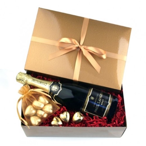 Chocolate Hearts Gift Box With Paul Langier